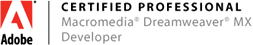 Adobe Certified Professional - Dreamweaver MX Certification