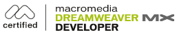 Macromedia Certified Dreamweaver MX Developer